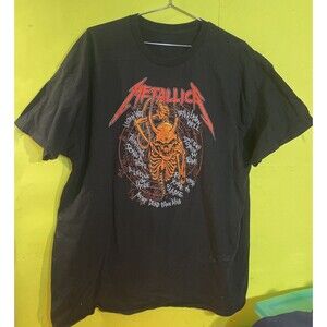 metallica 72 seasons tour shirt Xxl